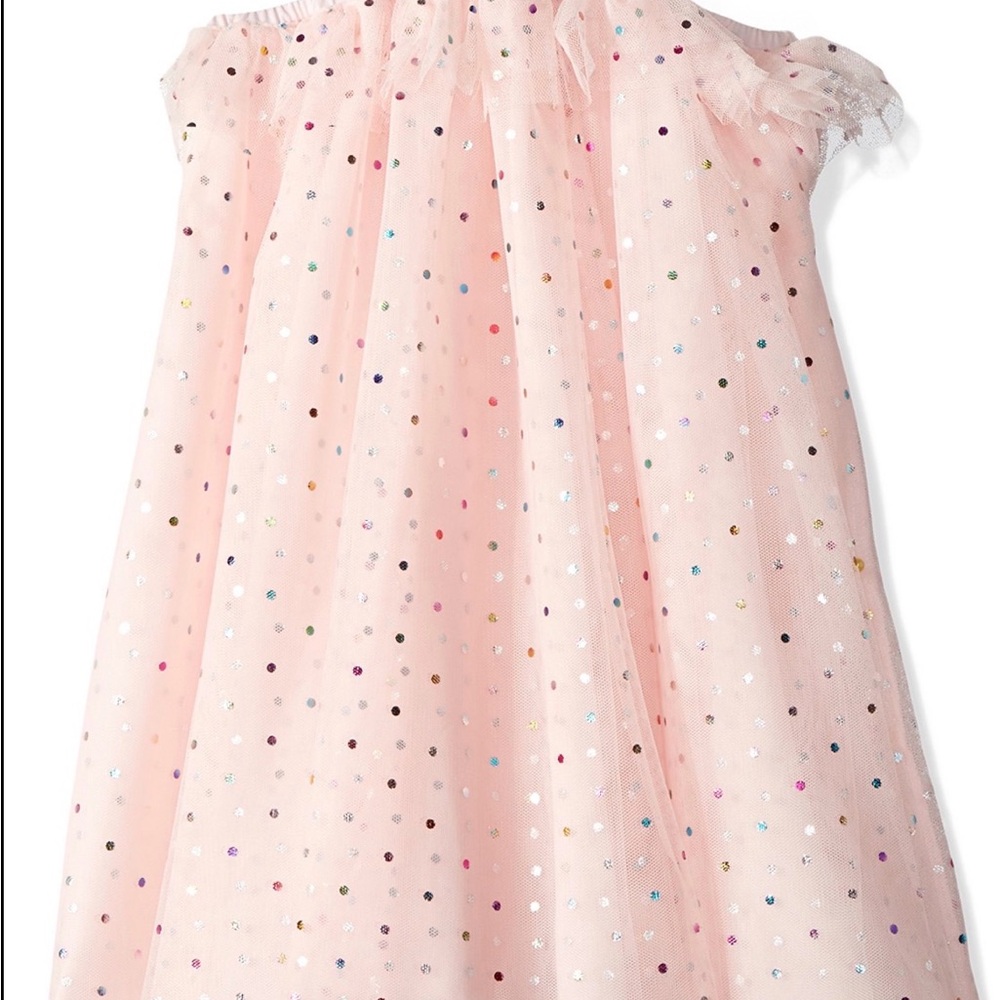 Mud Pie Baby Girls Tulle Birthday Party Dress Costume, Pink, 12 Months-5T